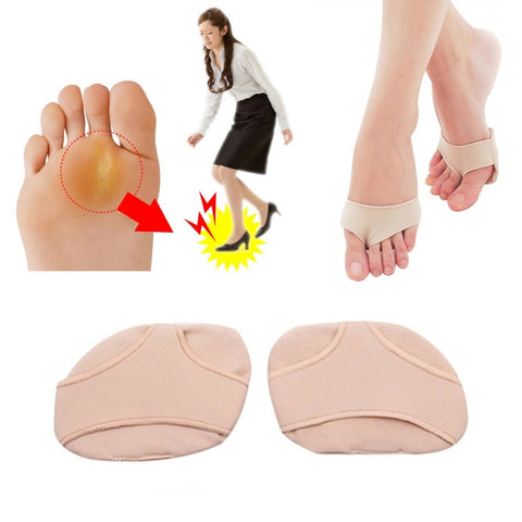1 Pair Forefoot Pain Support Front Feet Care High Heel Shoes Slip Resistant Pads