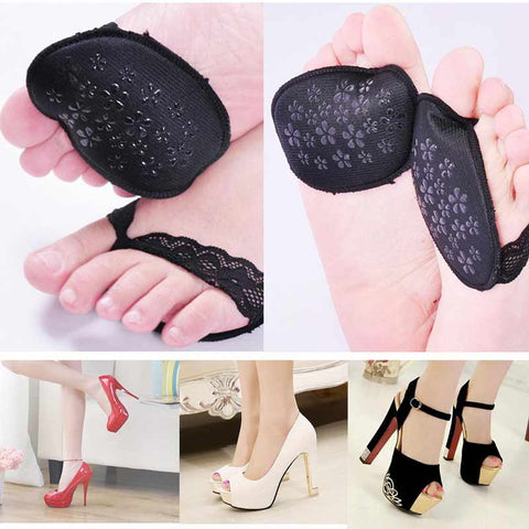 High Heel Shoes Insoles Flatfoot Orthotics Anti Slip Cushion Pad Forefoot Insole Arch Support